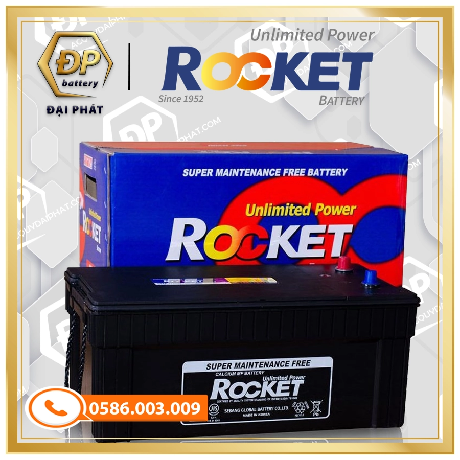 Ắc Quy Rocket SMF N100 (12V-100Ah)