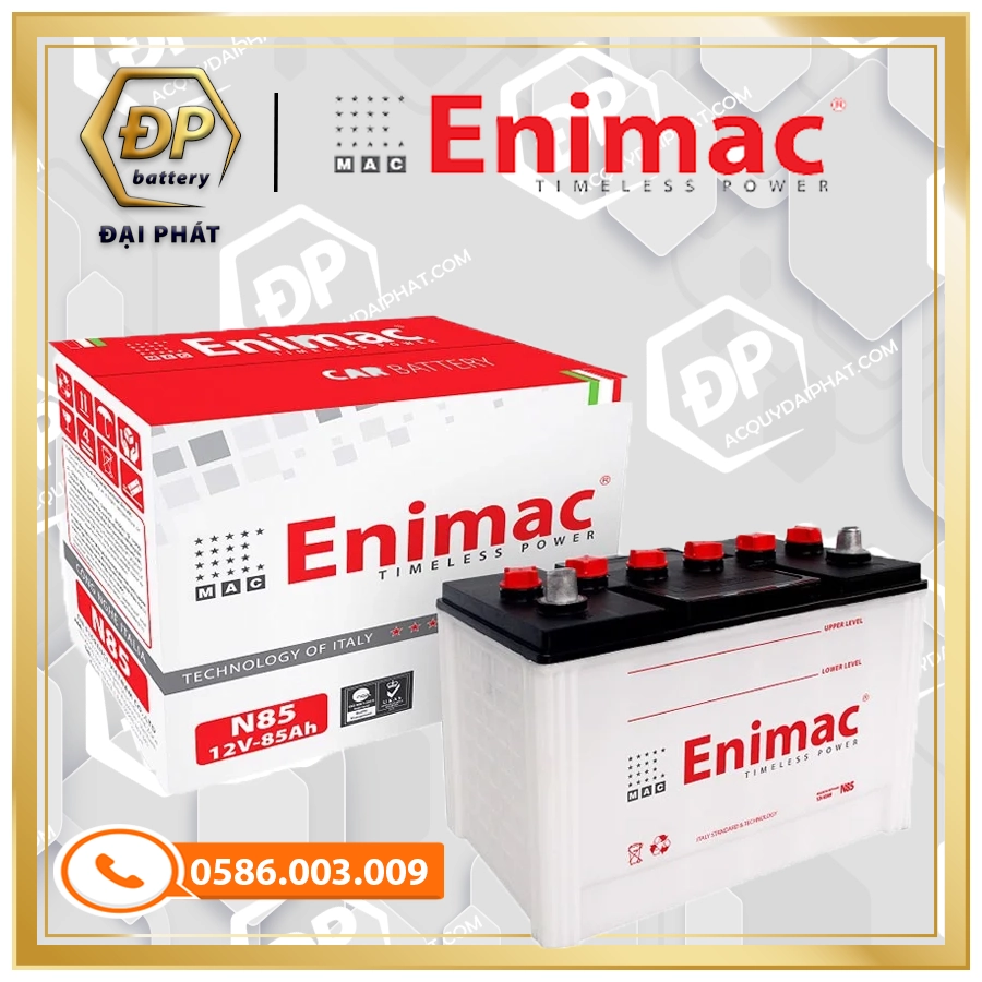 ẮC QUY ENIMAC N85 (12V-85Ah)