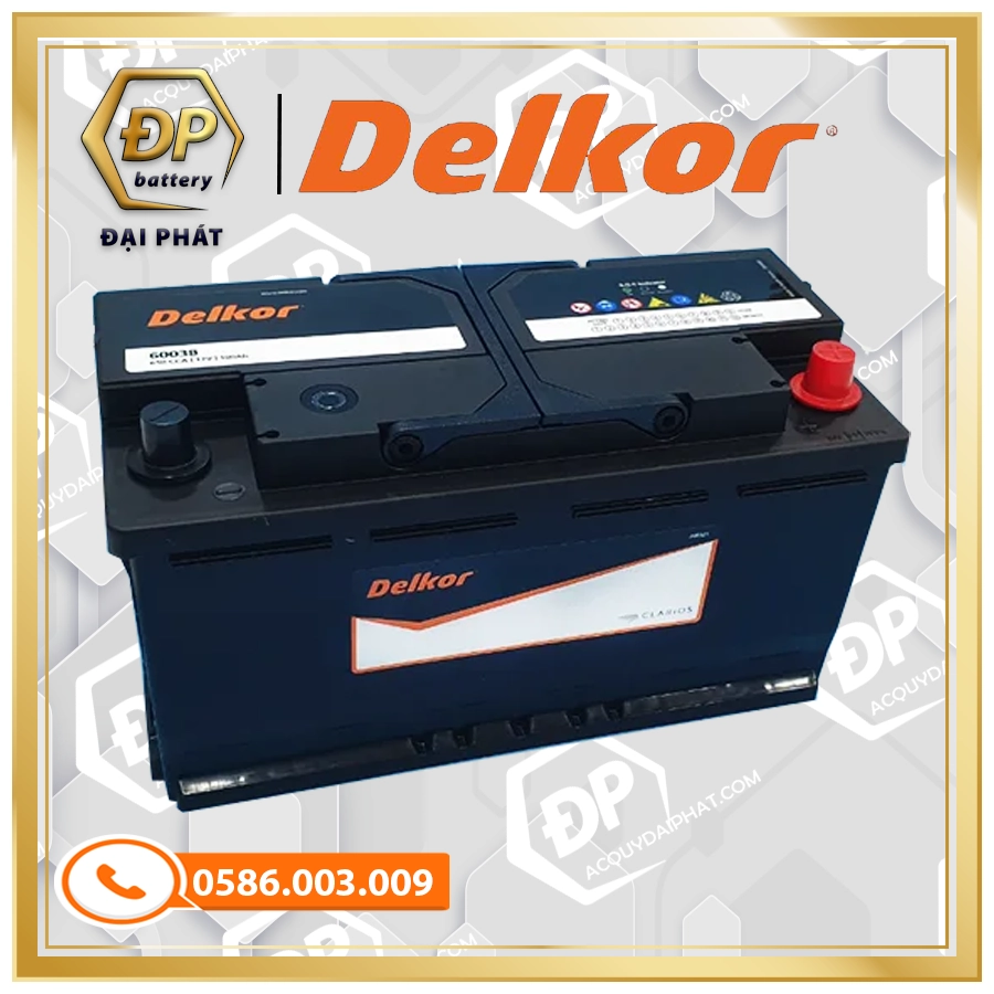 Ắc Quy DELKOR DIN 60038 (12V-100AH)
