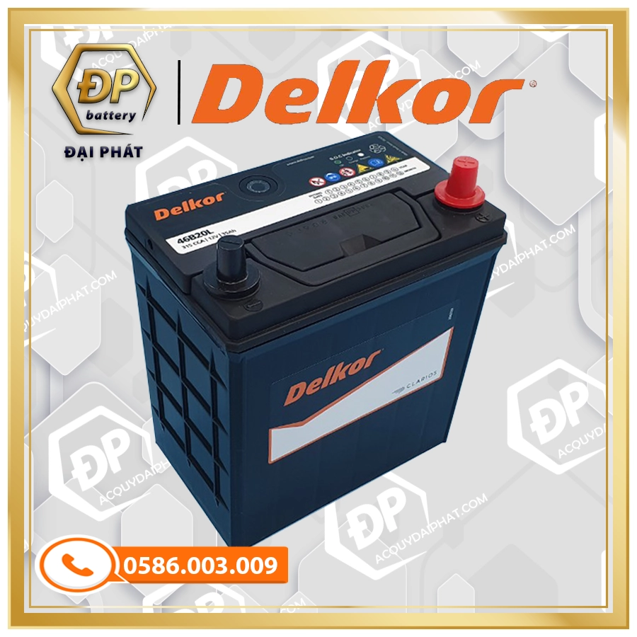 ẮC QUY Delkor 46B20L (12V-35Ah)