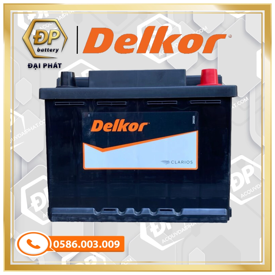 Ắc Quy DELKOR DIN 56030 (12V-60Ah)