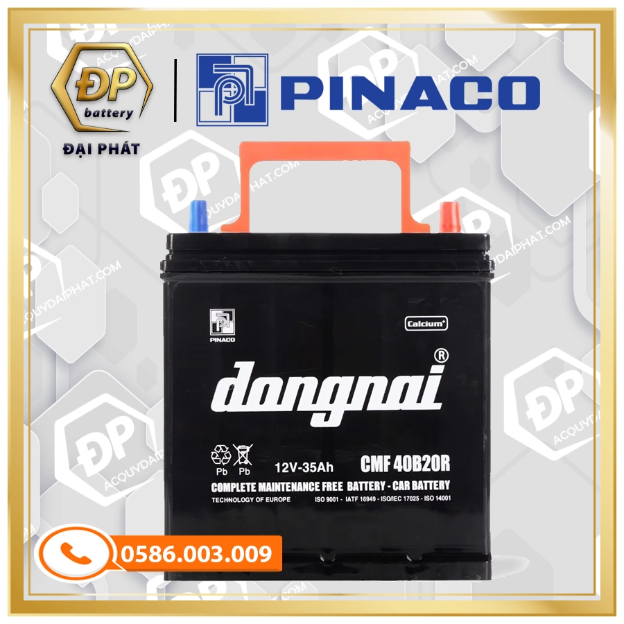 Ắc Quy Đồng Nai CMF 40B20R (12V 35Ah)