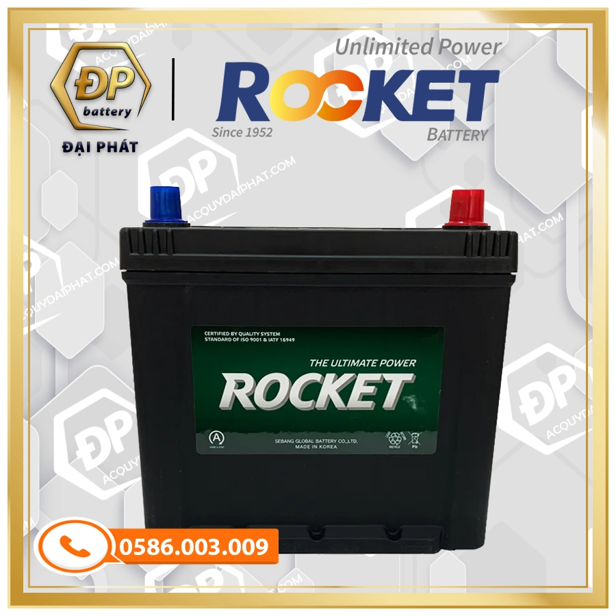 Ắc Quy Rocket EFB Q85 (12V-65Ah)