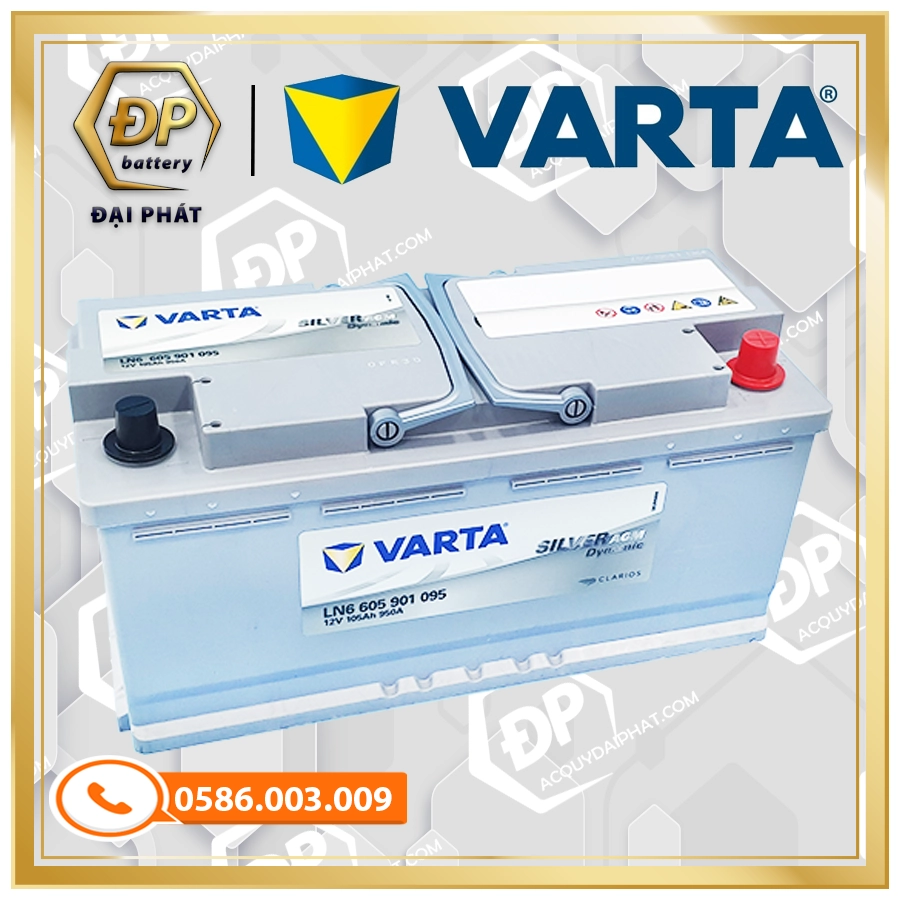 Ắc Quy VARTA AGM LN6 (12V-105Ah)