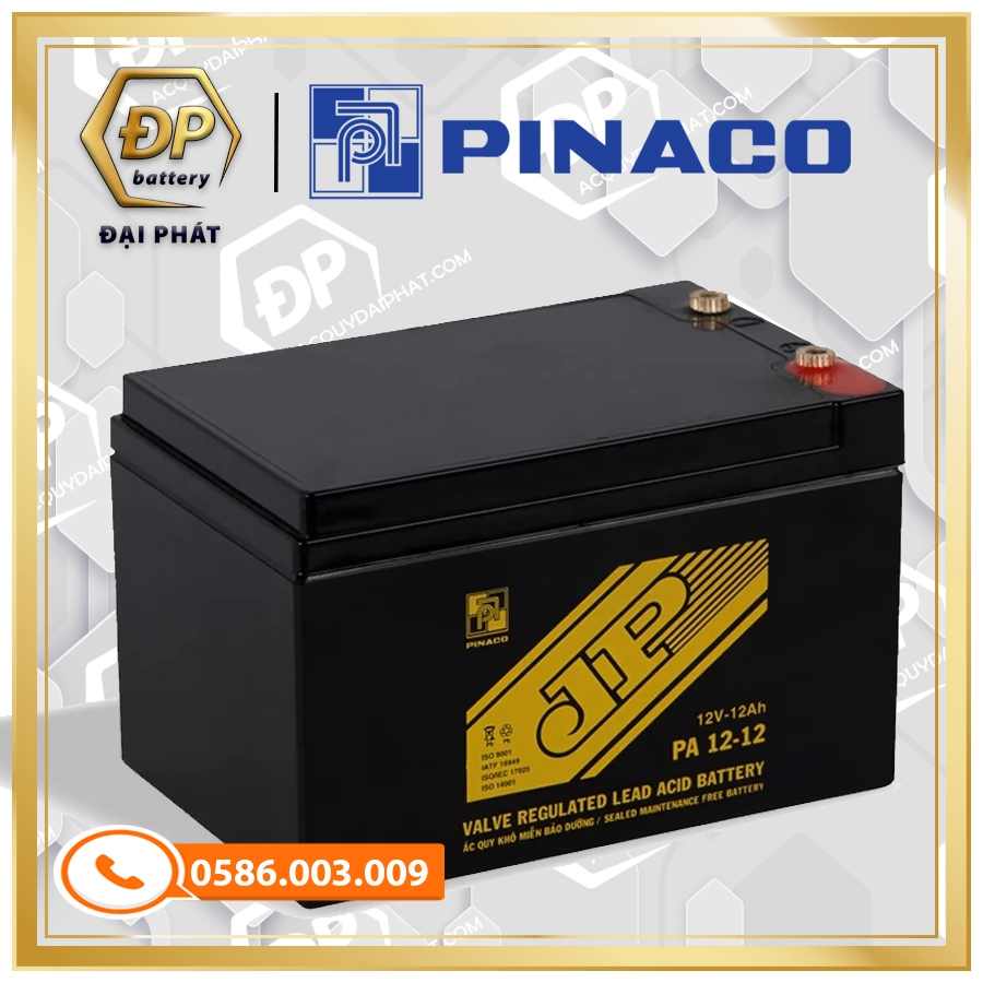 Ắc Quy Đồng Nai PA 12-12 (12V-12Ah)