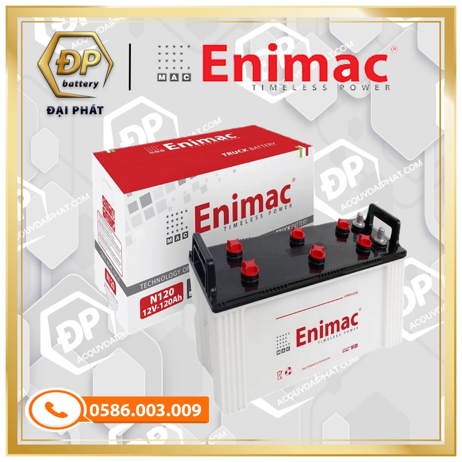 ẮC QUY ENIMAC N120 (12V-120Ah)