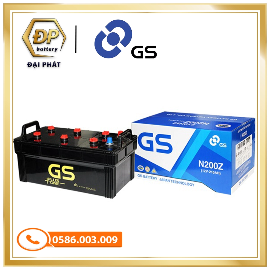 Ắc Quy GS N200Z (12V-210Ah)