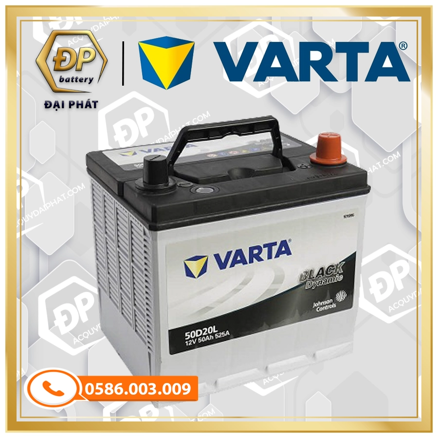 Ắc Quy VARTA 50D20L (12V-50Ah)