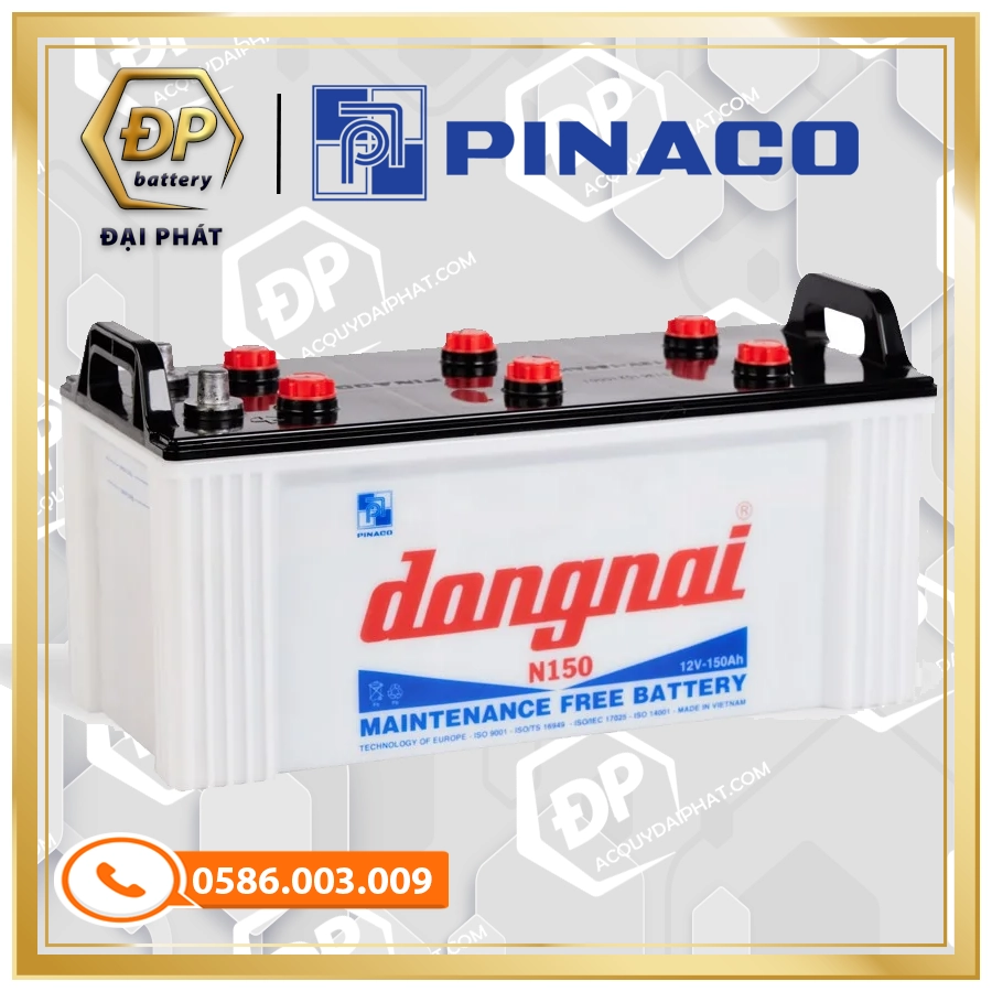 Ắc Quy Đồng Nai N150 (12V-150Ah)