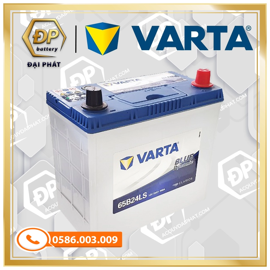 Ắc Quy VARTA 65B24L/LS (12V-50Ah)